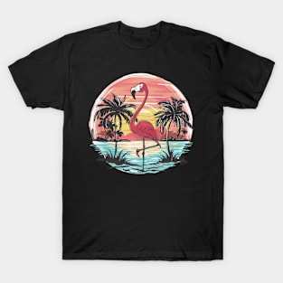 Flamingo Sunset T-Shirt